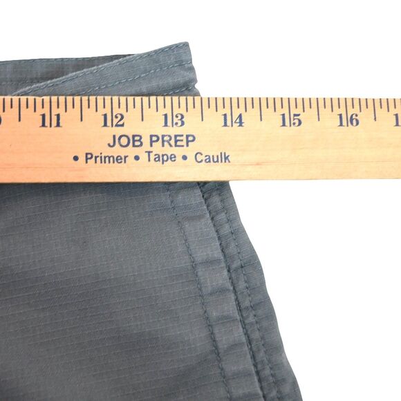 RVCA Board Shorts Mens 26 Ripstop Concrete Gray Hybrid Shorts - Picture 6 of 8